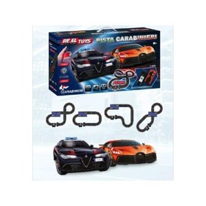 RE.EL Toys autodráha  Alfa Romeo Carabinieri - Bugatti Divo 1:43 Home IQ models