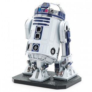 Metal Earth Luxusní ocelová stavebnice Star Wars R2-D2 Home IQ models