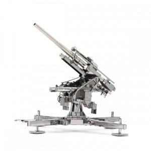 Metal Earth Luxusní ocelová stavebnice Prémiová série kanón Flak 88 Home IQ models