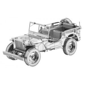 Metal Earth Luxusní ocelová stavebnice Prémiová série Willys Overland Home IQ models