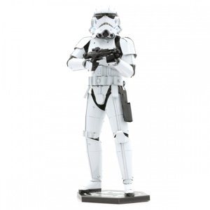 Metal Earth Luxusní ocelová stavebnice Prémiová série Star Wars Stormtrooper Home IQ models