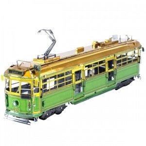 Metal Earth Luxusní ocelová stavebnice Melbourne W-class tram Home IQ models