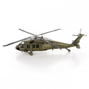 Metal Earth Luxusní ocelová stavebnice Sikorsky UH-60 Black Hawk Home IQ models