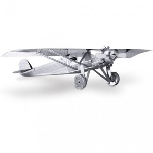 Metal Earth Luxusní ocelová stavebnice Spirit of Saint Louis Home IQ models