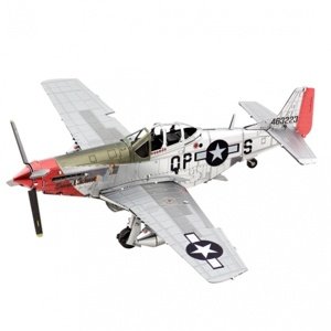 Metal Earth Luxusní ocelová stavebnice P-51D Mustag Sweet Arlene Home IQ models