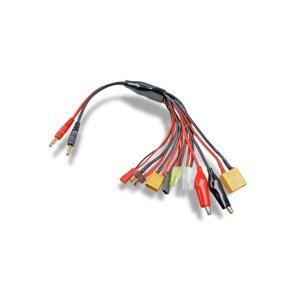 Vícenásobný nabíjecí kabel 8 v 1 4mm zástrčka Home IQ models