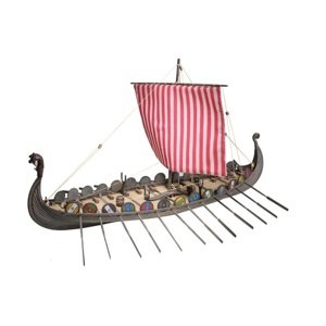 Vikingská loď DRAKKAR 1:48 40 cm Home IQ models