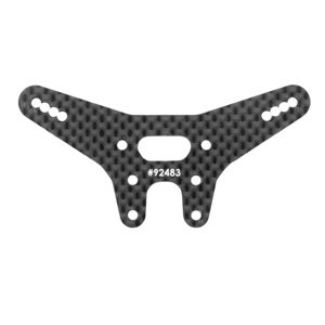 B7 Factory Team karbonový zadní shock tower, -2mm Modely aut IQ models