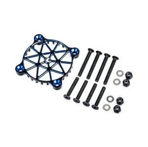 Hliníková ochranná mřížka V2 pro 40mm ventilátor včetně montážního materiálu Elektromotory IQ models