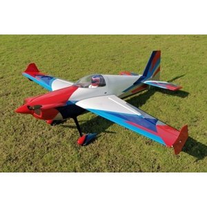 91" Laser EXP V2 - Červená/Modrá/Bílá 2,31m Modely letadel IQ models