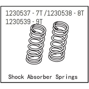 Shock Absorber Springs 7T (2) Velkoobchod Absima IQ models