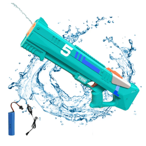 Elektrická vodní pistole Strong 528 s automatickým nasáváním modrá  IQ models