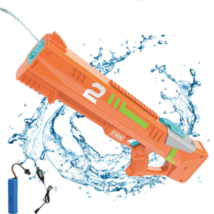Elektrická vodní pistole Strong 528 s automatickým nasáváním oranžová  IQ models