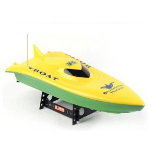 Volvo Boat - závodní- Nové, ulomený držák akumulátoru v lodi, drobné oděrky, outlet RC lodě IQ models