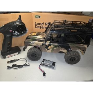 RMT LAND ROVER TRAIL- použitý model, plně funkční, zablácený, poškrábaný, outlet RC auta IQ models