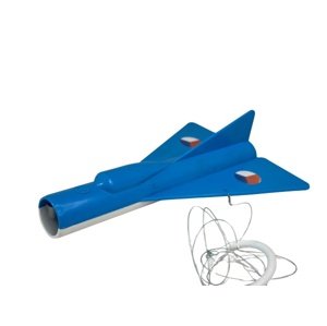 Zvukové letadlo MiG modré Home IQ models