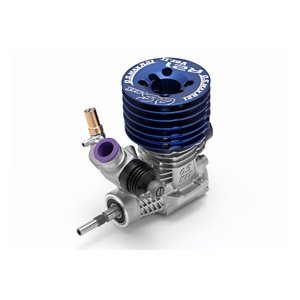 OS MAX R21 V2 samotný motor (stříbrná verze s modrou hlavou) Spalovací motory IQ models