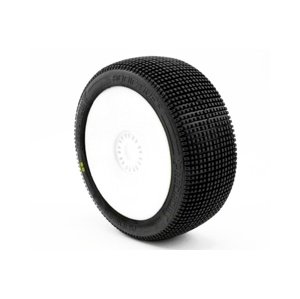 ADDICTIVE V2 BUGGY S2 (SOFT) nalepené pneumatiky, bílé disky, 2 ks. Příslušenství auta IQ models