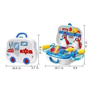 Villa sada malý doktor - kufřík s kolečky Home IQ models