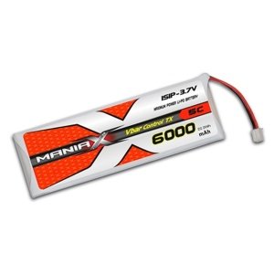 ManiaX Lipol 3.7V 6000mAh 5C (Vcontrol TX) Akumulátory IQ models