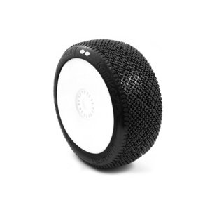 KAMIKAZE V2 BUGGY S1 (SUPER SOFT) nalepené pneumatiky, bílé disky, 2 ks. Příslušenství auta IQ models