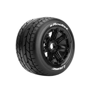 B-ROCKET SPORT 1/5 Baja zadní 24mm hex, černé disky, 2 ks Příslušenství auta IQ models