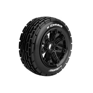 B-ORBIT SPORT 1/5 Baja přední 24mm hex, černé disky, 2 ks Příslušenství auta IQ models