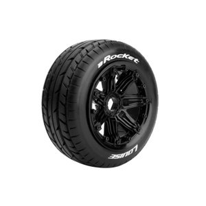 B-ROCKET SPORT 1/5 Baja přední 24mm hex, černé disky, 2 ks Příslušenství auta IQ models