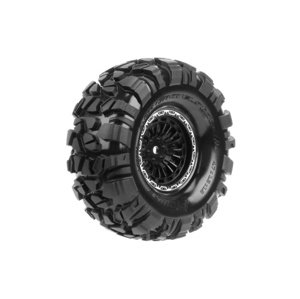 CR-GRAVELSTAGE 1.9 - Kompletní kola s černými disky, 2 ks Příslušenství auta IQ models