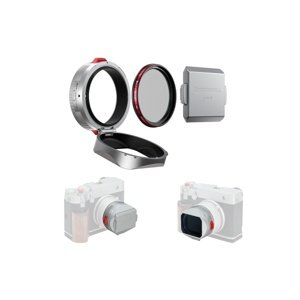 Freewell Real Lens Hood pro Fujifilm GFX100RF (stříbrná) Freewell IQ models