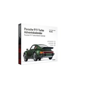 Franzis adventní kalendář Porsche 911 Turbo v dubově zelené metalické barvě Home IQ models