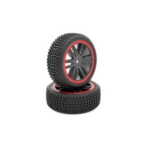 Přední kola kompletní, 2 ks, červená Auta IQ models