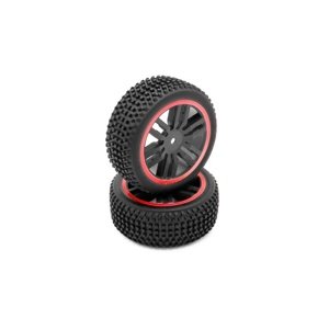 Zadní kola kompletní, 2 ks, červená Auta IQ models