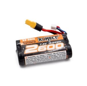 Li-Ion sada 7.4V 2600mA 15C s konektorem XT60 Akumulátory IQ models