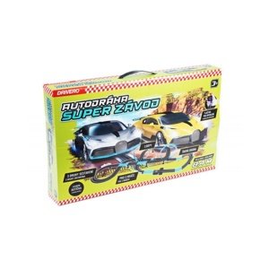 Drivero Autodráha super závod 8,4 m Autodráhy, vláčky, stavebnice IQ models
