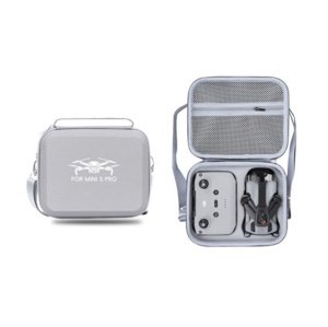 DJI Mini 5 Pro - Šedé PU pouzdro na rameno pro DJI Mini 5 Pro (DJI RC-N3) OEM příslušenství IQ models