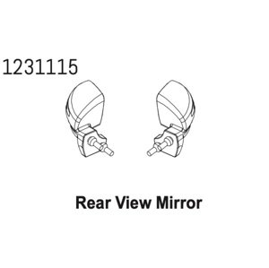 1231115 - Side Mirror (l/r) CR4.4 RC auta IQ models