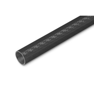 Uhlíková trubka Pletená 18/17-10/9mm 0,8m - Matná Stavební materiály IQ models