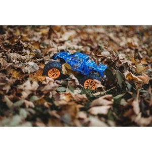 RC auto TwinRaptor - modré Voděodolné IQ models