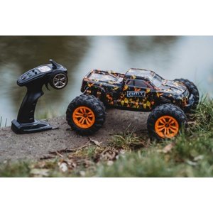 RC auto TwinRaptor - černé Voděodolné IQ models