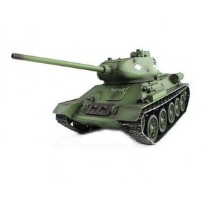 RC tank 1:16 T-34/85, 2.4GHz, airsoft, kouř, zvuk - otestováno RC tanky IQ models