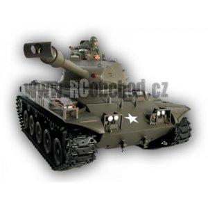 RC tank 1:16 M41A3 WALKER BULLDOG +kouř + zvuk - otestováno RC tanky IQ models