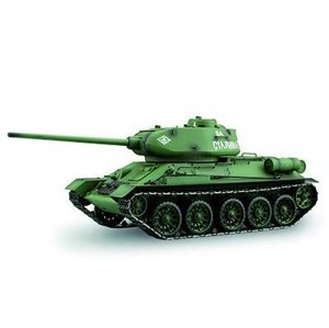 T-34/85 airsoft, kouř, zvuk - kovová převodovka, 2,4GHz, 1/16 - otestovaný RC tanky IQ models