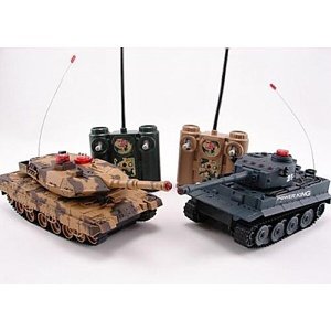 Sada bezpečných infra tanků 1/32, 2v1 - nesvítí RC tanky IQ models