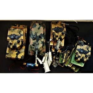 RC tank 1:24 Leopard - torza RC tanky IQ models