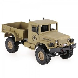 U.S. vojenský truck 1:16 pískový, rozbaleno RC auta IQ models