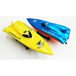 Volvo Boat - závodní loď  nefunkčn RC lodě IQ models