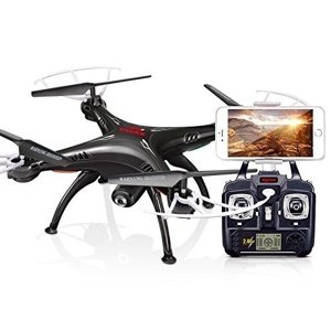 Syma X5SW FPV WiFi kamera, kompas, černá perleť vada esc RC drony IQ models