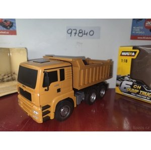 Nákladní Dump truck 1:18, zánovní, plně funkční, kompletní balení, orig. krabice RC stavební stroje IQ models