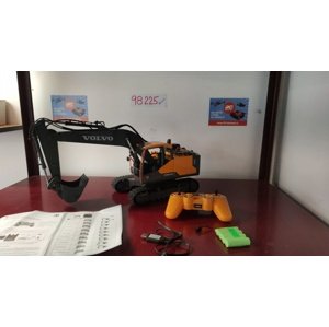 Siva Volvo licencovaný pásový RC stavební stroje IQ models